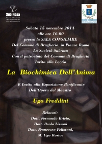 manifesto La biochimica dell'anima