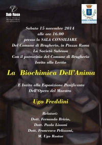 manifesto La biochimica dell'anima